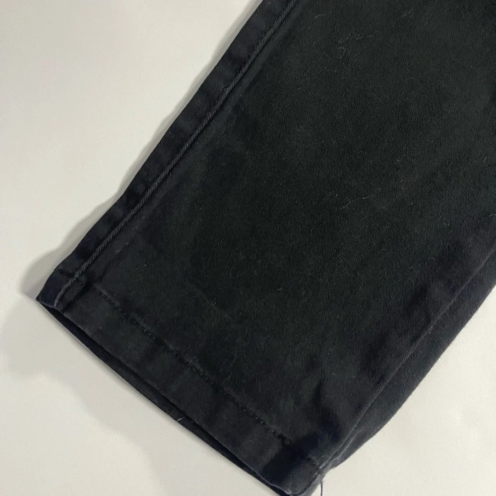 UnionBay Cargo Pants Womens Juniors Size 3 Blaire Black Tapered Leg Zip Pockets - Picture 8 of 16